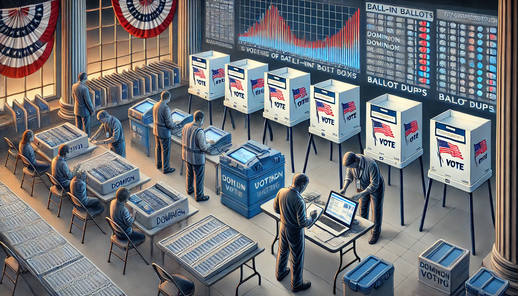 🗳 2020년 미국 대선 부정 선거 요약