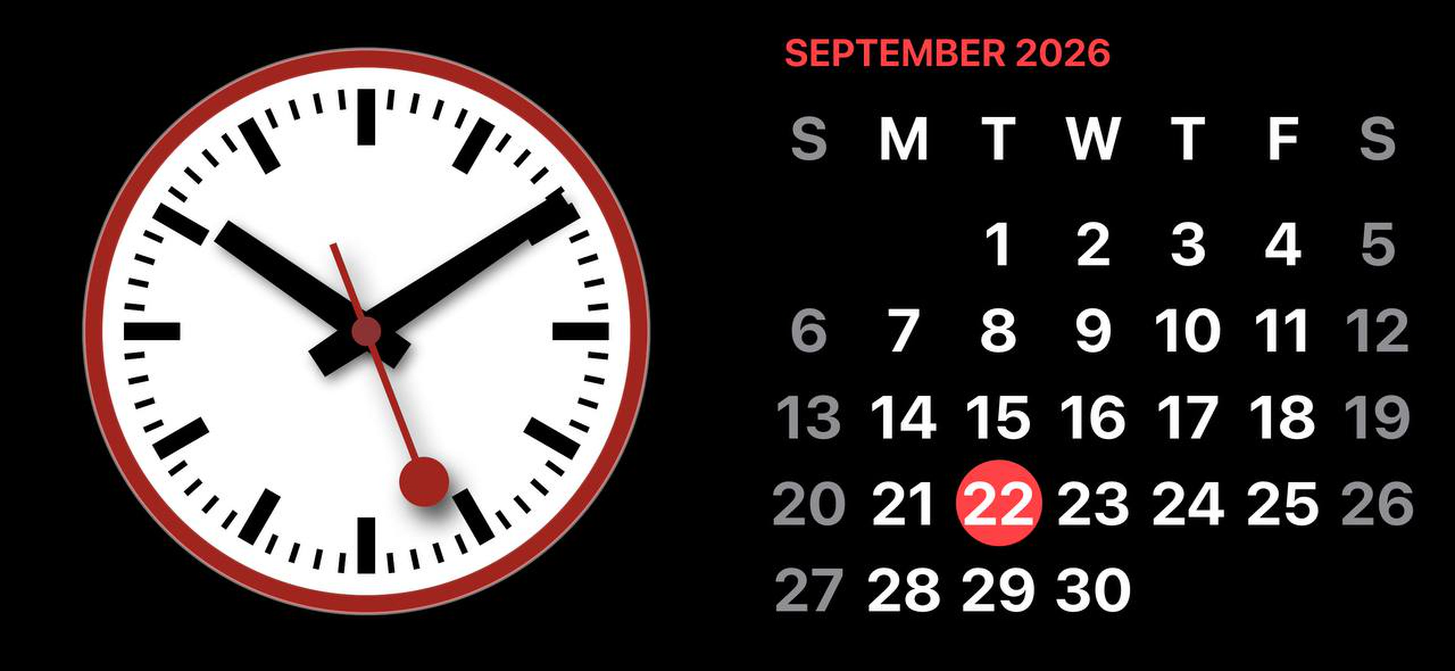 🗓️ Launching A Calendar Clock App